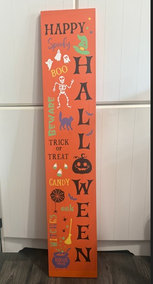 Happy Halloween Porch Leaner