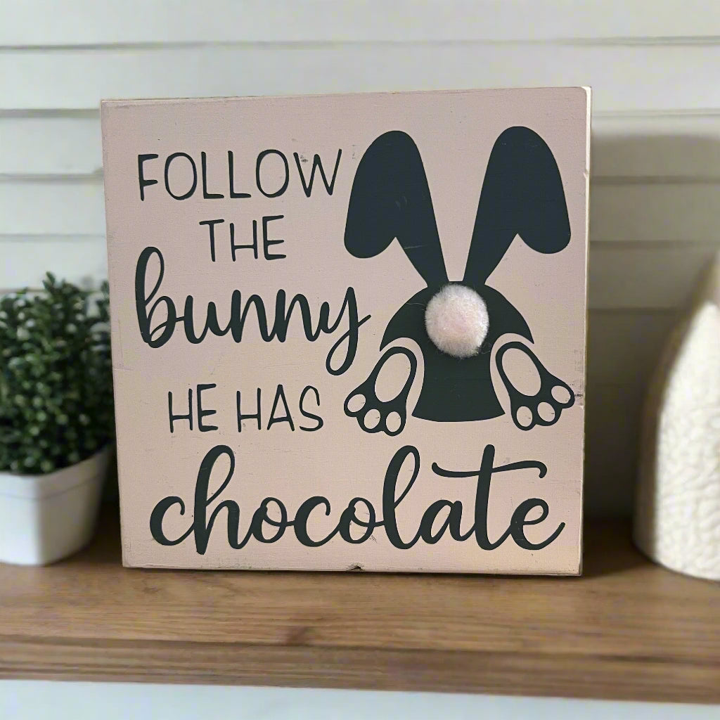 Wood Sign Square DIY Kit - Easter