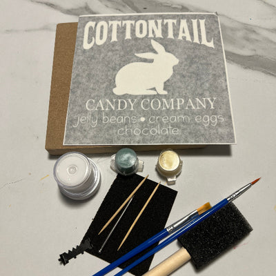 Wood Sign Square DIY Kit - Easter