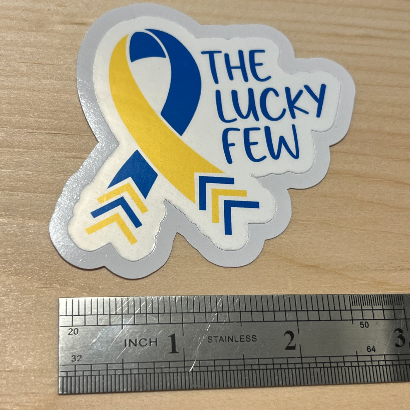 Down Syndrome Laminated Vinyl Stickers