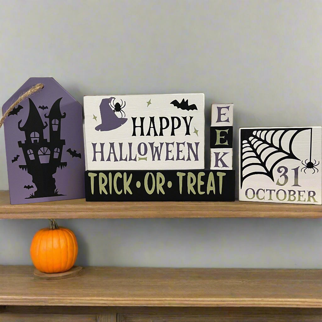 Halloween Themed Tiered Tray DIY Kit
