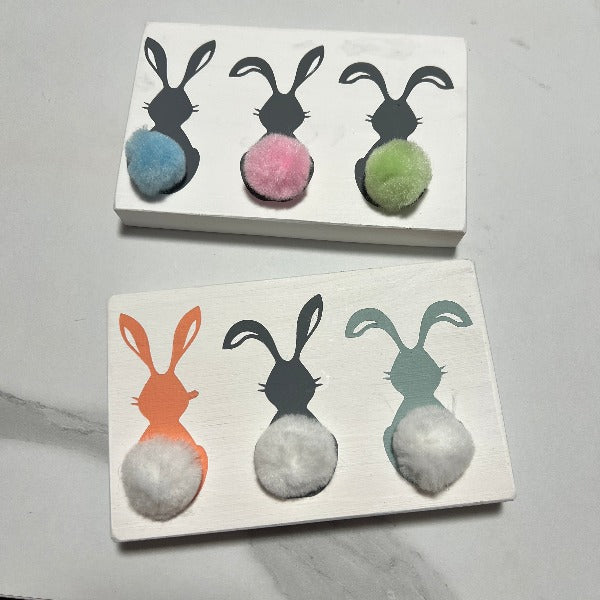 Small Sign -  DIY Kit Bunny Themed