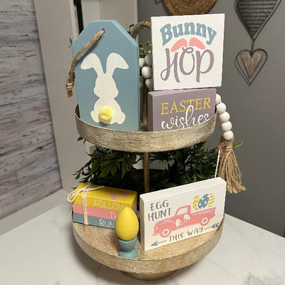 Easter Tiered Tray DIY Kit