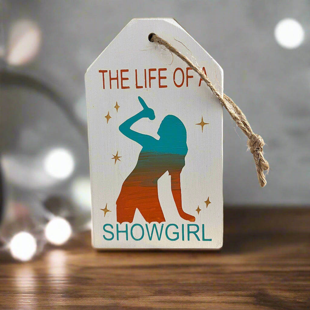 Wood Tag DIY Kit - Showgirl Chic