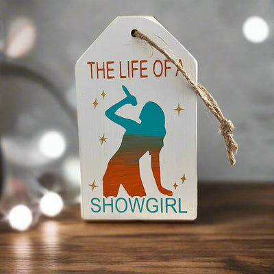 Wood Tag DIY Kit - Showgirl Chic