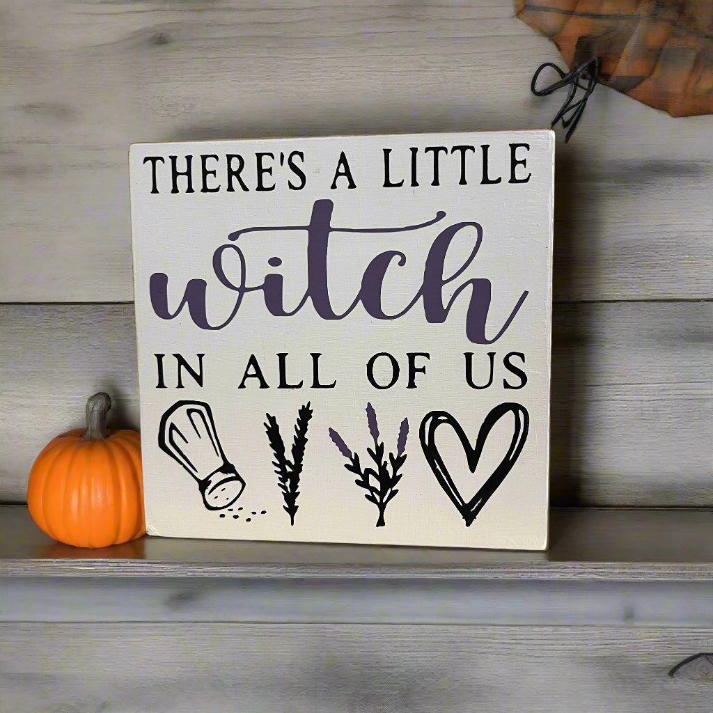 Wood Sign Square DIY Kit - Halloween Magic