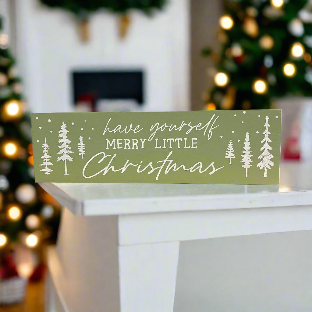 Christmas Wood Sign DIY Kit - Have Yourself A Merry Little Christmas