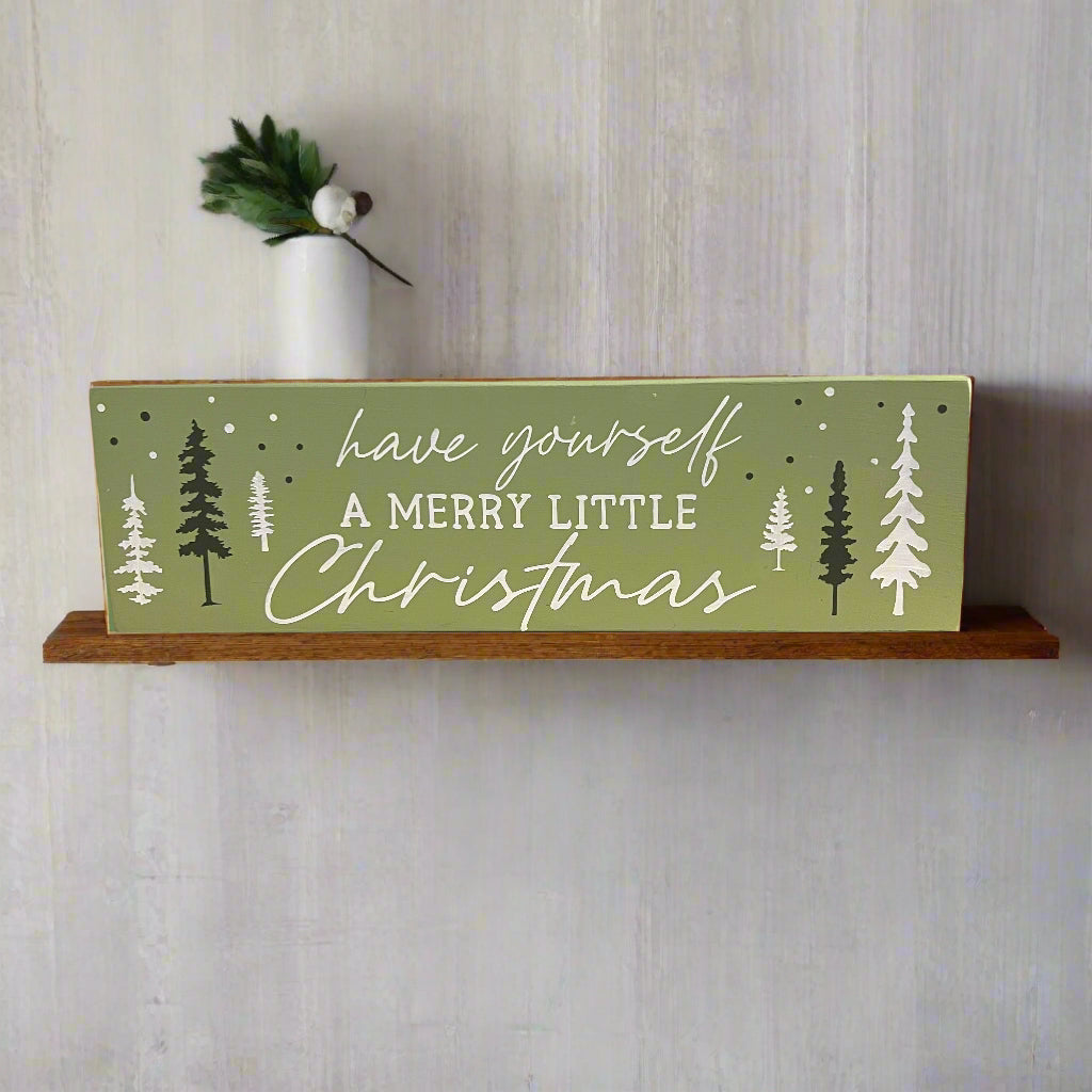 Christmas Wood Sign DIY Kit - Have Yourself A Merry Little Christmas