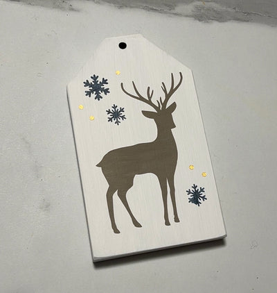 Wood Tag DIY Kit - Winter/Christmas