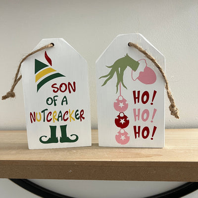 Wood Tag DIY Kit - Winter/Christmas