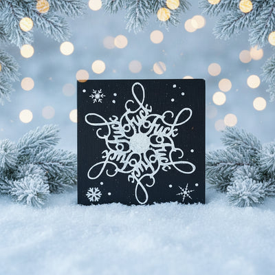 Wood Sign Square DIY Kit Sassy, Snarky and Slightly Offensive