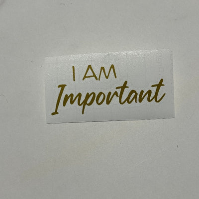 Decals - "I AM" Positivity