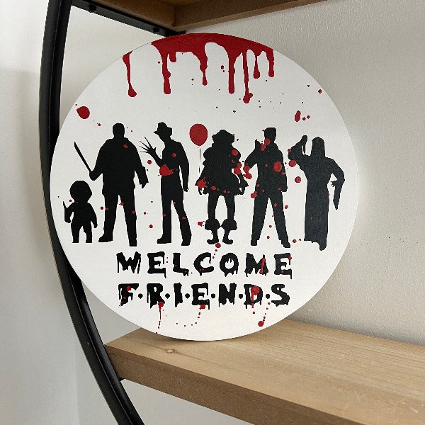 Wood Round Sign DIY Kit - The Darker Side of Halloween