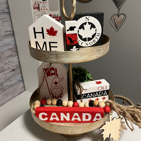 Tiered Tray Décor, DIY Kits, Wood Signs YouCanDoItDIYKits