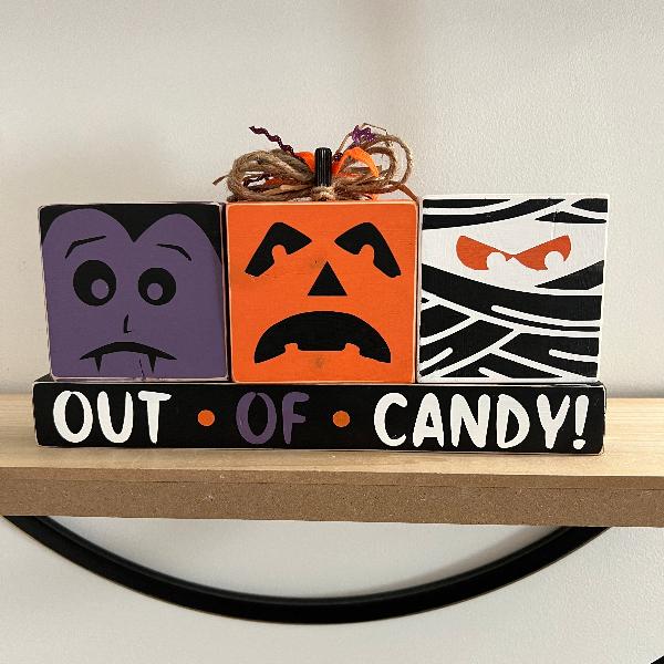 Halloween Double Sided Stacker DIY Kit