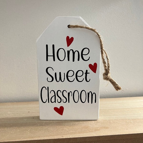 Wood Tag DIY Kit Teacher and School Support Staff Themed