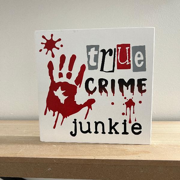 Wood Sign Square DIY Kit - True Crime