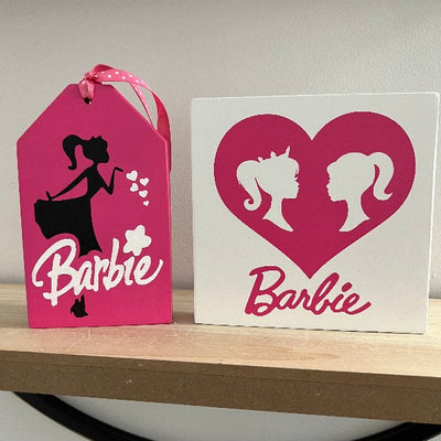 Wood Sign Square DIY Kit - Barbie