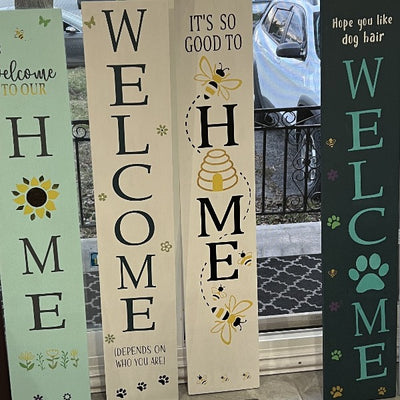 Its So Good To Bee Home Porch Leaner / Porch Sign