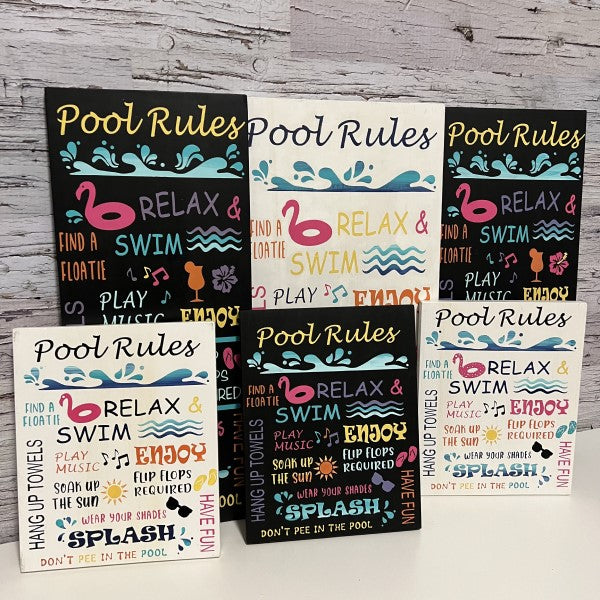 Add Pool Rules Colours