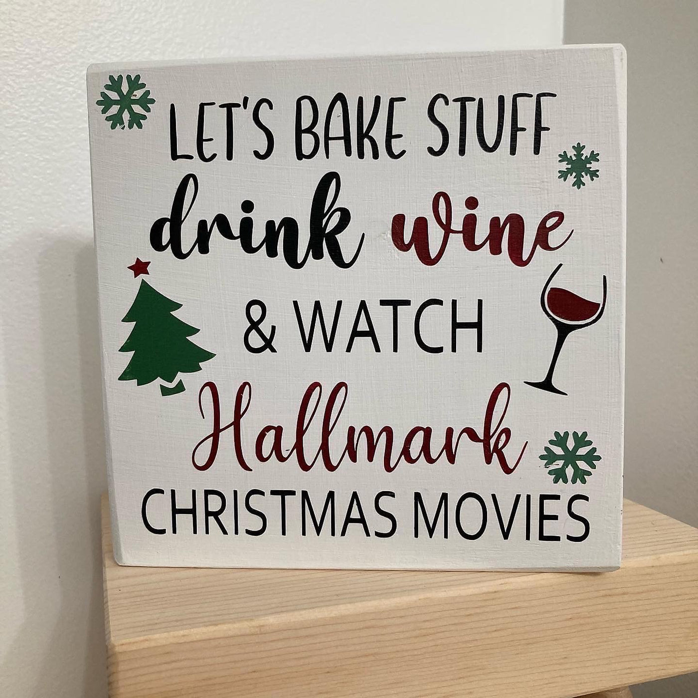 Wood Sign Square DIY Kit - Beverage Themed