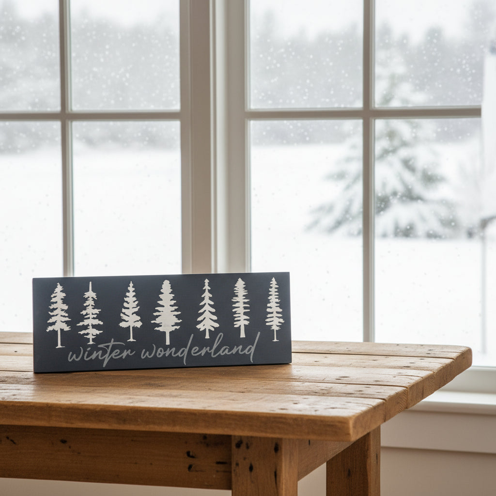 Wood Sign DIY Kit - Winter Wonderland