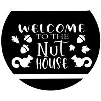 Wood 12" Round Sign DIY Kit - Welcome