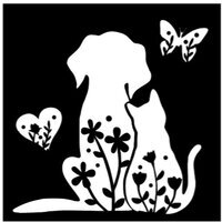 Wood Sign Square DIY Kit - Pet Themed