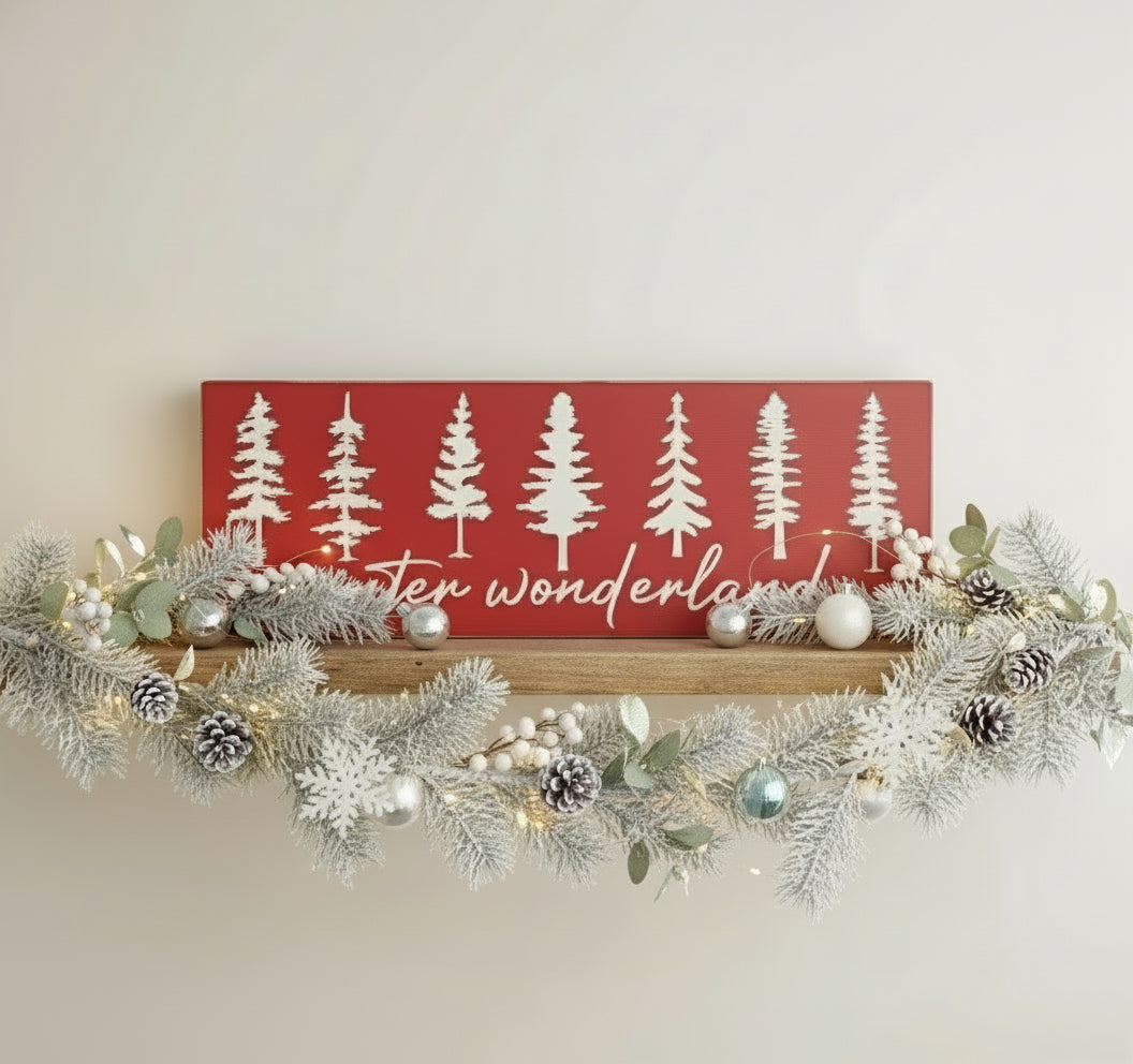 Wood Sign DIY Kit - Winter Wonderland