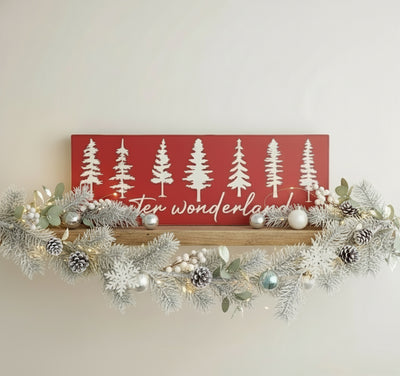 Wood Sign DIY Kit - Winter Wonderland