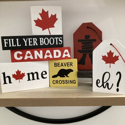 Canada Day Tiered Tray DIY Kit