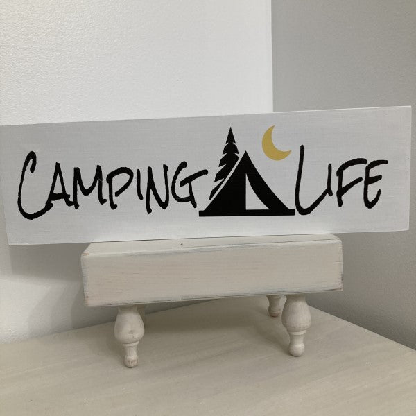 Outdoors - Camping- Cottage & Lake Wood Sign DIY Kit