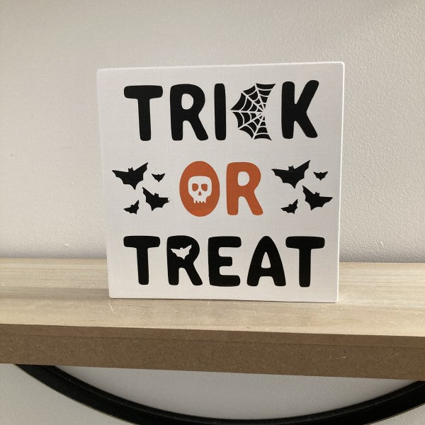 Wood Sign Square DIY Kit - Halloween Themed