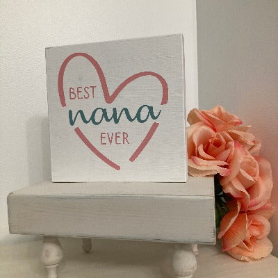 Mothers Day Themed Wood Sign Square DIY Kit