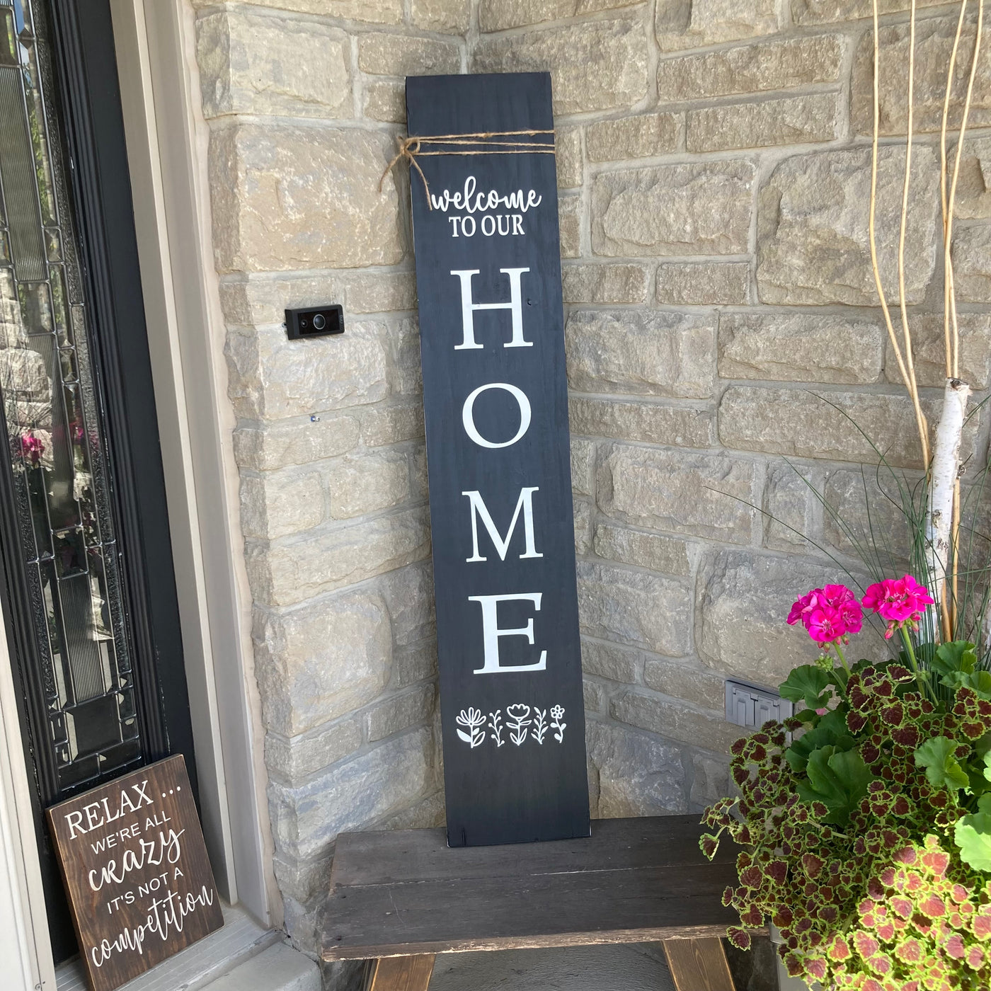 Porch Leaner / Porch Sign