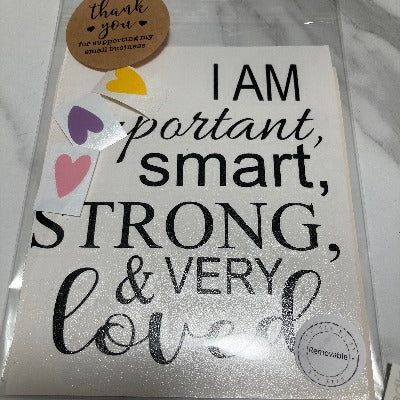 Decals - Affirmation and Positivity