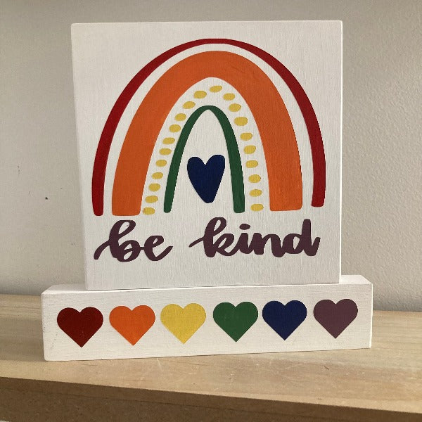 Wood Sign Square DIY Kit - Love Is Love / Pride