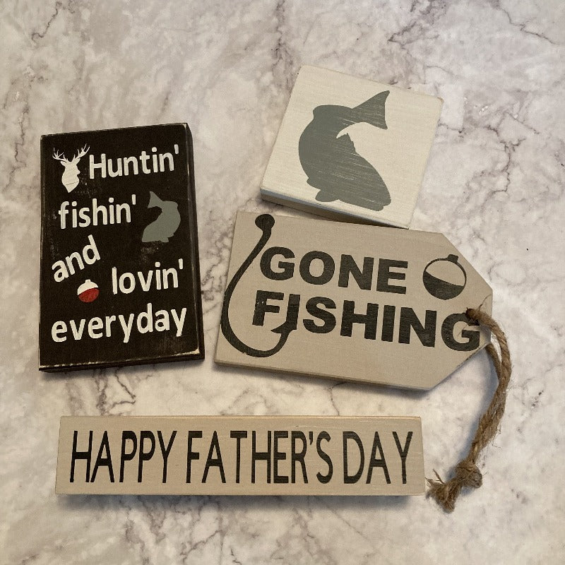 Father's Day Themed Tiered Tray DIY Kit