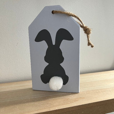 Wood Tag DIY Kit Bunny Themed