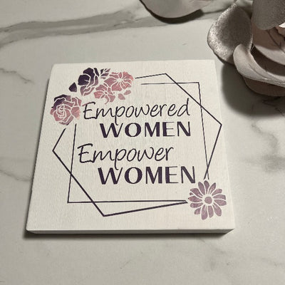 Wood Sign Square DIY Kit - Empower Women