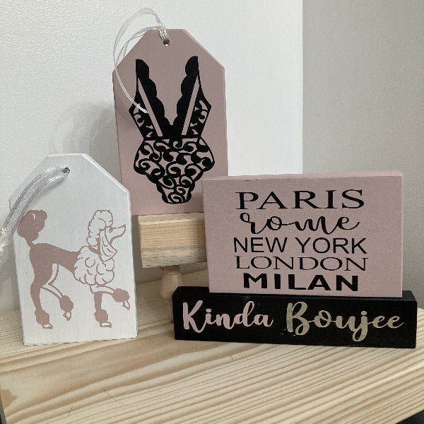 Paris Themed Tiered Tray DIY Kit