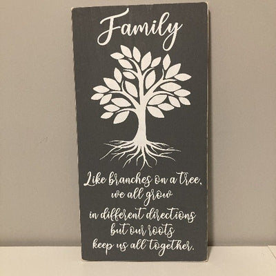 Family Large Wood Sign DIY Kit