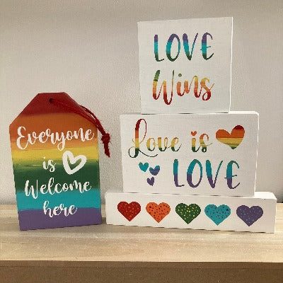 Love Is Love Themed Tiered Tray DIY Kit