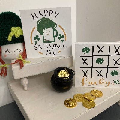 Wood Sign Square DIY Kit - St. Patrick's Day