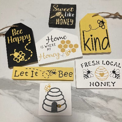 Honey Themed Tiered Tray DIY Kit