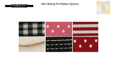 Mini Rolling Pin DIY 3 Piece Kit