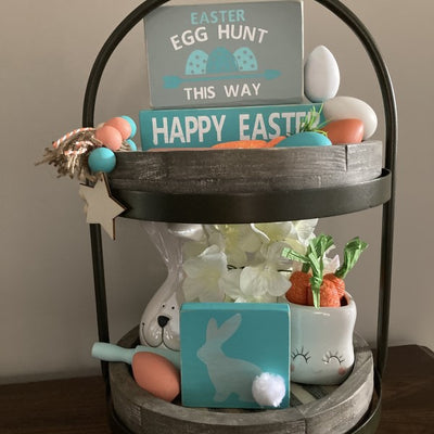 Easter Tiered Tray DIY Kit