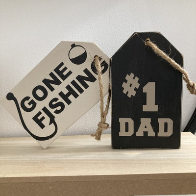 Father's Day Wood Tag DIY Kit